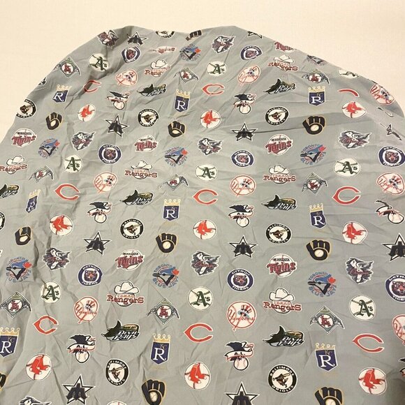 Pottery Barn Teen MLB Cooperstown Logo XL Twin Fitted Sheet - Picture 2 of 16